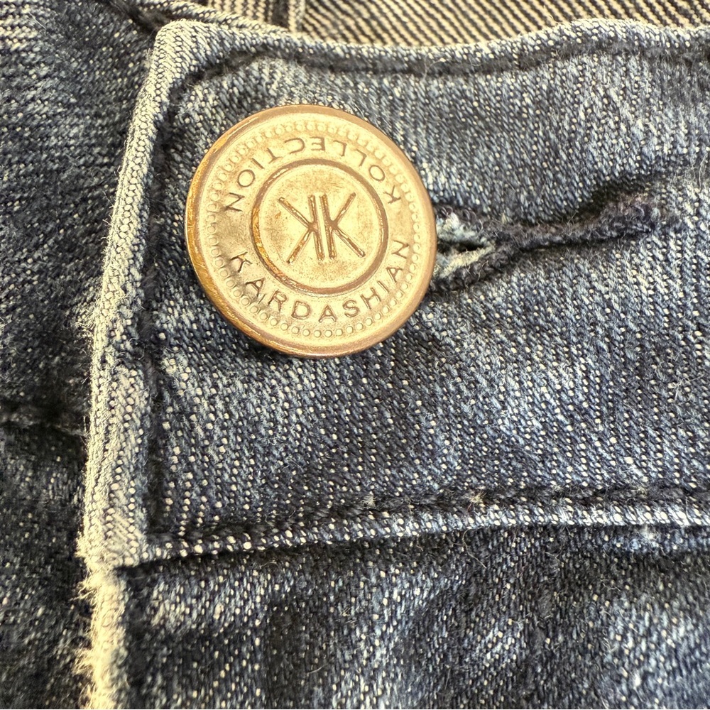 Kardashian Kollection by Khloé Women’s Bootcut Jeans 💙 Size 12, Blue Denim - Picture 12 of 16